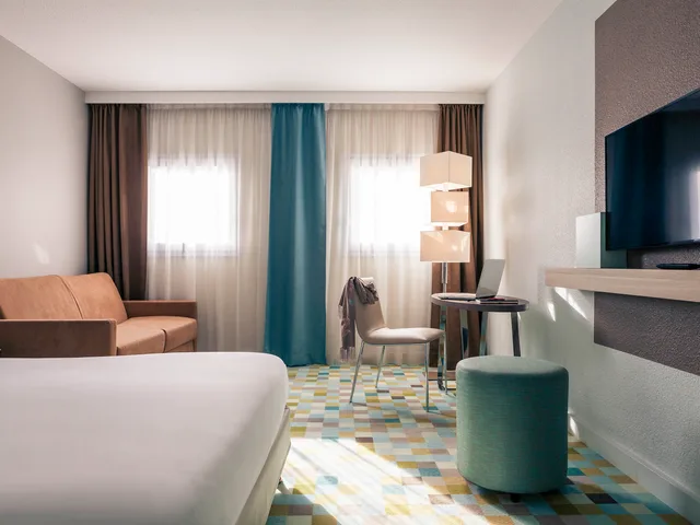 غرفة بسرير مزدوج، Mercure Marne la vallee Bussy St Georges 2/3
