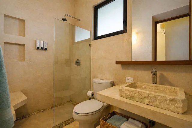 جناح بسرير كوين بغرفة نوم واحدة بمطبخ، Casa Astral Holbox Boutique and Apartments 9/10