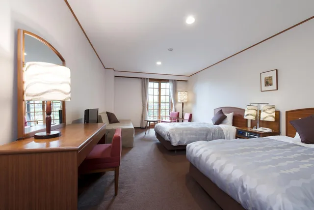 غرفة بسريرين منفصلين، Marroad Hakone 1/2