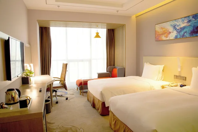 غرفة بسريرين منفصلين لذوي الإعاقة، Holiday Inn Express Anshan Downtown 4/6