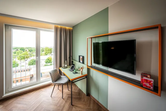 غرفة سوبيريور بسريرين منفصلين، LOGINN Hotel Berlin Airport 6/9
