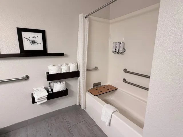 غرفة بسرير كينج لذوي الإعاقة، Country Inn & Suites by Radisson, Novi, MI 7/8