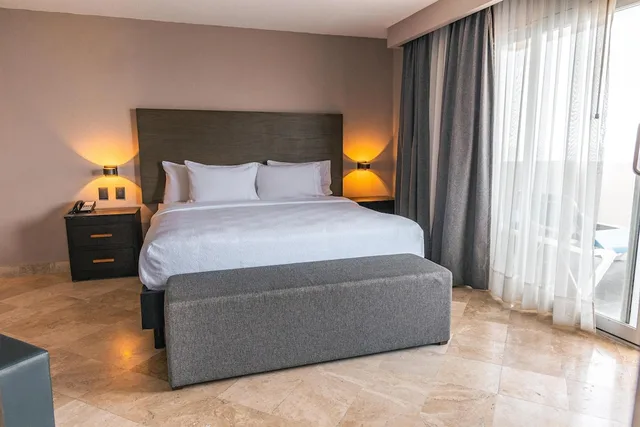 جناح جونيور بسرير كينج بإطلالة على البحر بشرفة، Hilton Garden Inn Boca Del Rio Veracruz 3/10