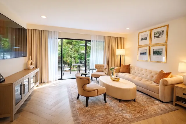 جناح استوديو فاخر بسرير كينج بإطلالة، Luxe Sunset Boulevard Hotel 4/6
