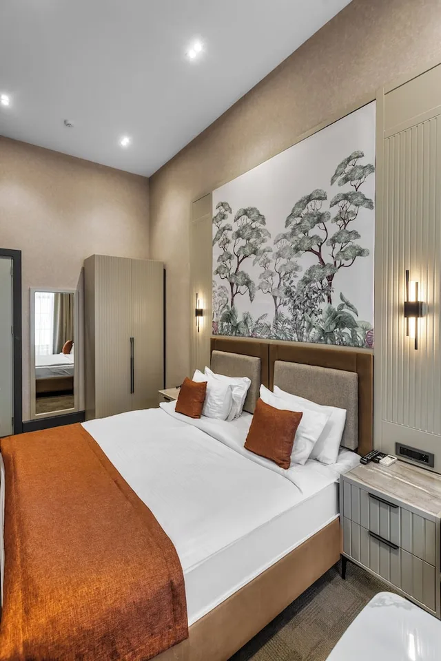 غرفة ديلوكس بسرير كينج، Nizami Central Park Hotel 2/5