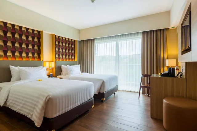 غرفة ديلوكس بسريرين منفصلين للمدخنين، Best Western Kamala Jimbaran 3/4