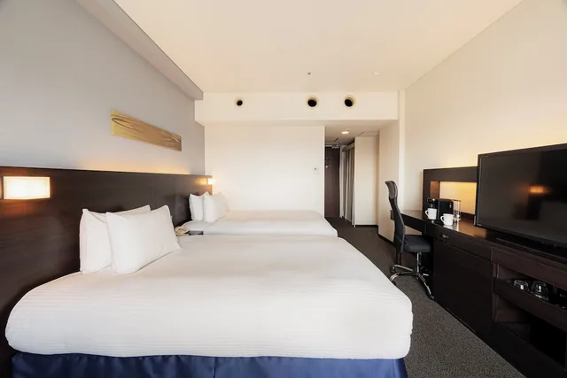 غرفة بريميير بسريرين منفصلين في طابق مرتفع، Crowne Plaza Ana Kumamoto New Sky 2/8
