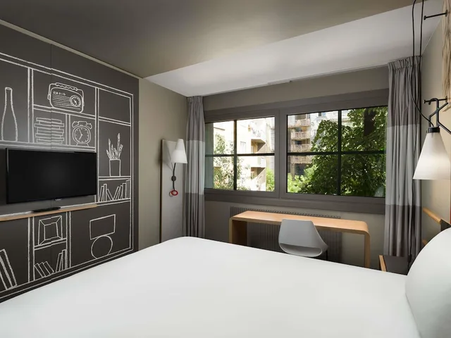 غرفة قياسية بسرير مزدوج، ibis Styles Budapest Heroes Square 7/10