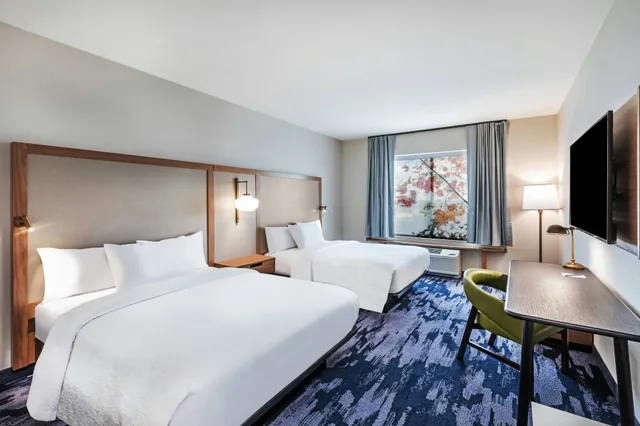 room, 2 queen beds, Fairfield Inn & Suites by Marriott Aberdeen 2/12