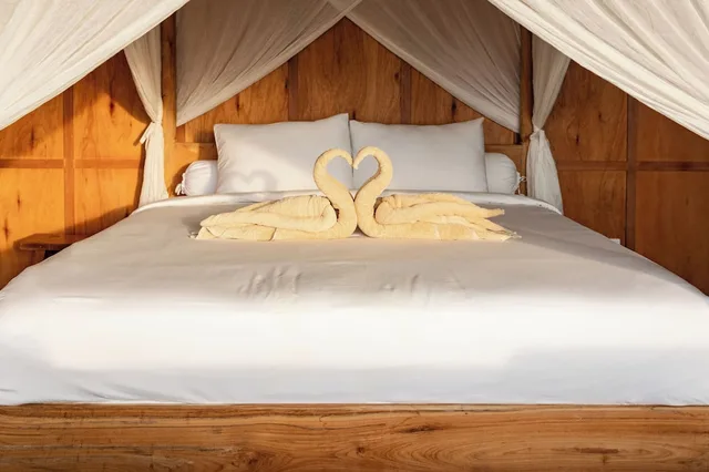 كابينة كومفورت بسرير كوين، Sumberkima Hill Private Villa Retreat 2/4