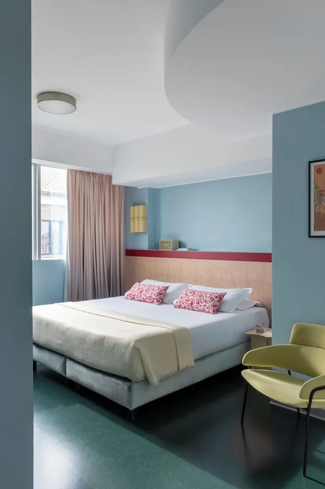 غرفة ديلوكس بسرير مزدوج بشرفة، Moderno Hotel Roma - Adults Only 2/10