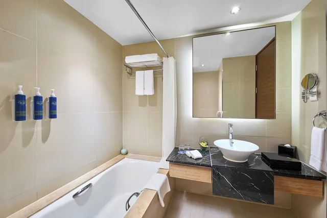 جناح بسرير كينج بإطلالة على المدينة بغرفة نوم واحدة، Four Points By Sheraton Shanghai Daning 8/8