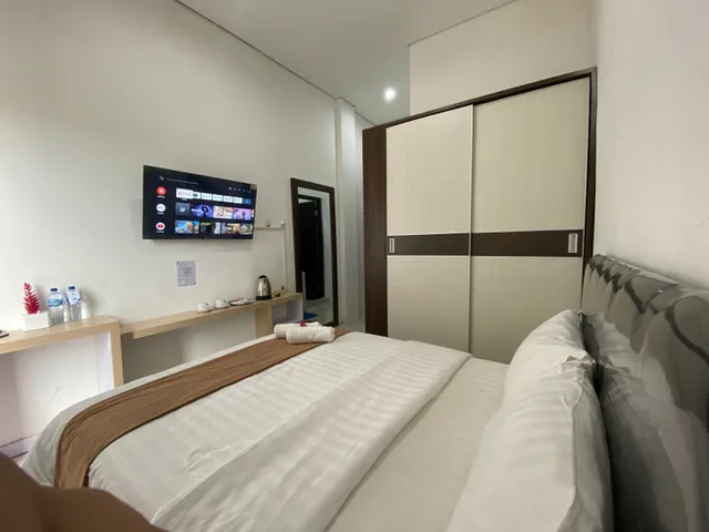 غرفة سوبيريور بسرير كوين، Amaze Hotel Kediri 2/2