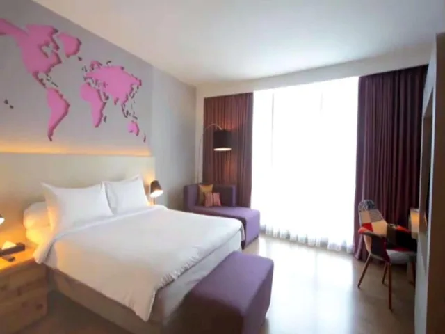 غرفة ديلوكس بسرير كوين، Ibis Styles Jakarta Airport 4/8
