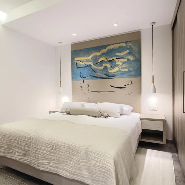 جناح بريميوم بإطلالة على البحر بشرفة بغرفة نوم واحدة، Kalamota Beach House 1/5