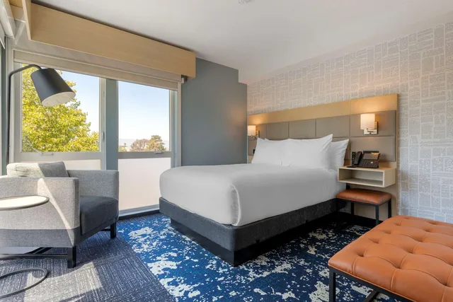غرفة بسرير كوين في الطابق الأرضي، Aiden by Best Western Berkeley 2/6