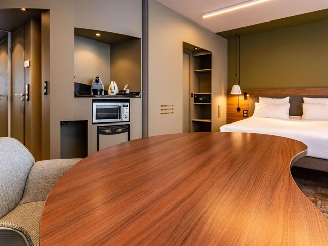 جناح سوبيريور بسريرين منفصلين وسرير كينج، Novotel Suites Reims Centre 10/10