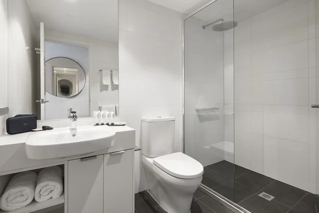 Executive, Studio, Apartment, Twin Beds, Quest St Kilda Road 3/3