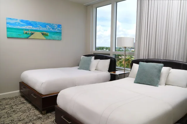2 Bedrooms, Suite, King Bed, 1 King and 2 Double Beds, Intracoastal View, 2 Bathrooms, Sofa, Balcony, Palm Beach Singer Island Resort and Spa Luxury Suites 1/5