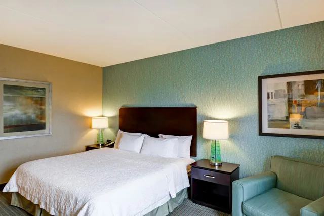 غرفة بسرير كينج لذوي الإعاقة، Hampton Inn and Suites Wilkes-Barre Scranton 2/6