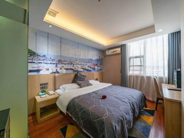 غرفة بسرير كوين، Chonpines Hotel (Shenzhen Gongming Honghuashan Metro Station) 3/5