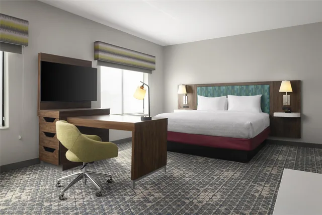 جناح استوديو بسرير كينج مع أريكة، Hampton Inn & Suites Somerset 1/2