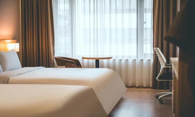 غرفة قياسية بسريرين منفصلين، Wonju Citi Hotel 5/7