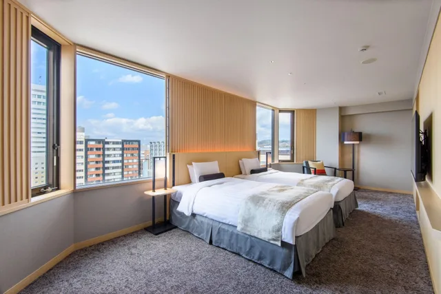 غرفة كلوب بريميير بسريرين منفصلين، Kanazawa Tokyu Hotel 1/1