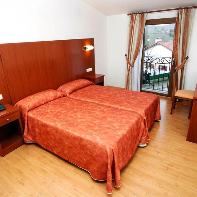 غرفة بسريرين منفصلين، Hotel Agorreta 1/8