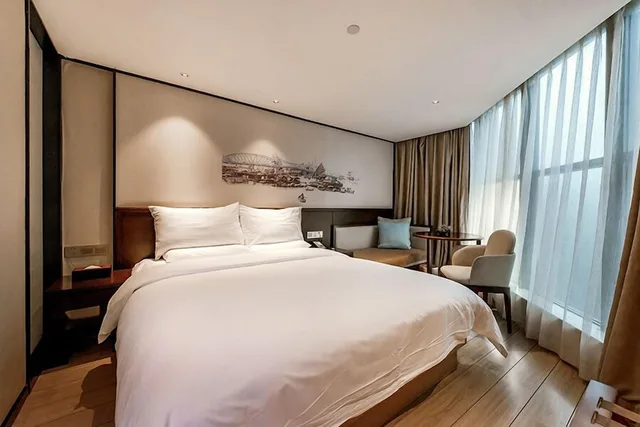 غرفة بزنس بسرير كينج، Guangzhou City Join Hotel Shipai Qiao Branch 5/10