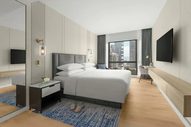 شقة بسرير كينج وسرير كوين بغرفتي نوم، Marriott Executive Apartments Kuala Lumpur 5/10