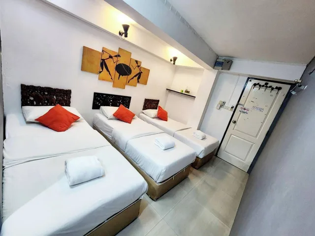 غرفة ثلاثية بغرفة نوم واحدة، Khaosan Art Hotel 4/7