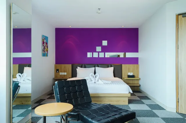 غرفة ديلوكس بسرير كينج، Mooz Hotel Surabaya - Jemursari 4/10