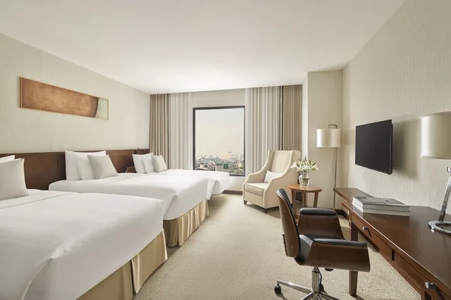 غرفة بريميوم ثلاثية بسريرين منفصلين بإطلالة على المدينة، The Ann Hanoi Hotel 10/10