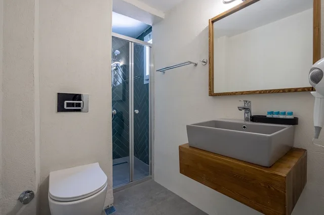 جناح بسرير مزدوج بغرفة نوم واحدة مع أريكة، Hotel Centro Bodrum 8/8