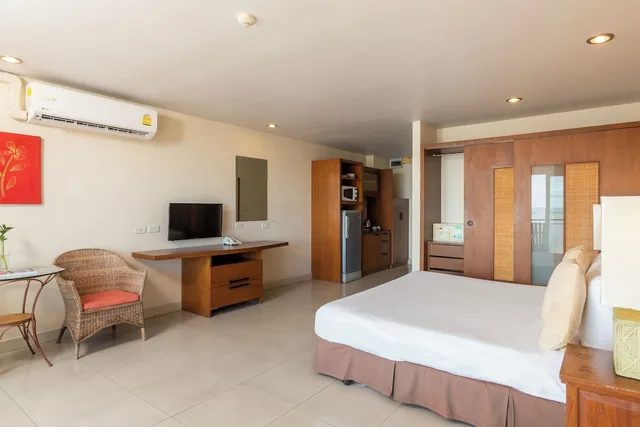 غرفة ديلوكس بسرير كينج بإطلالة على البحر، Bella Villa Cabana 7/10