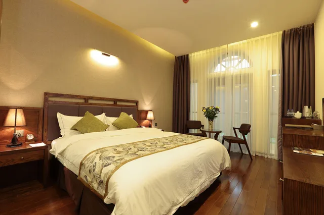 Deluxe, King Bed, City View, Balcony or Window، Canvas Sapa Legend Hotel 7/10