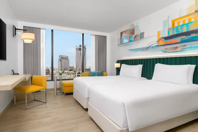غرفة تنفيذية بسريرين منفصلين، Novotel Bangkok Platinum 4/10