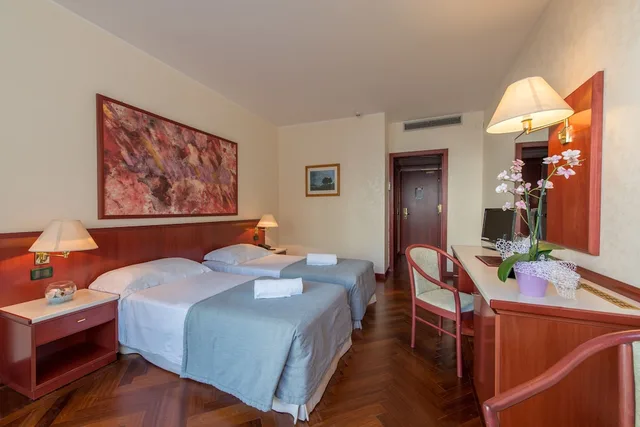 Blue, Double Bed, Sea View، Splendid Hotel La Torre 4/7