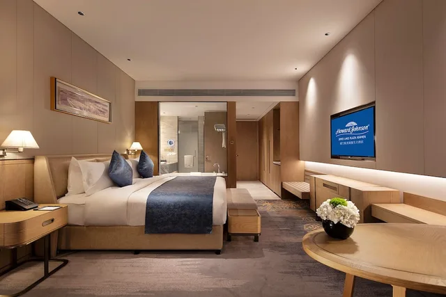 غرفة بسرير كينج، Howard Johnson by Wyndham Jimei Lake Plaza Xiamen 3/6