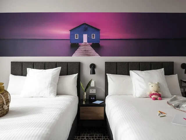 غرفة ديلوكس بسريرين مزدوجين، Novotel Perth Murray Street 4/10