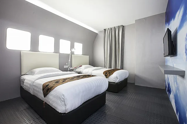 غرفة اقتصادية بسريرين منفصلين، Sri Langit Hotel Klia 4/6