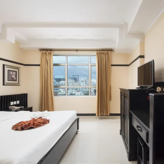 غرفة ديلوكس بسرير مزدوج بإطلالة على المدينة، SALITA HOTEL 3/10