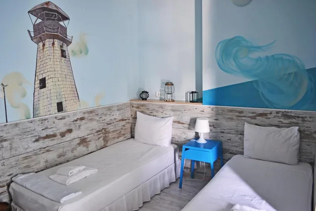 غرفة رباعية بسرير فردي، Art Hotel Simona 3/4