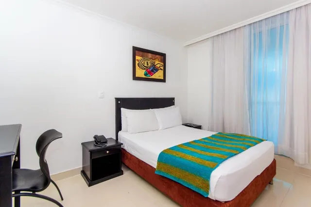 غرفة بسرير مزدوج، Bocagrande Cartagena de Indias 2/9