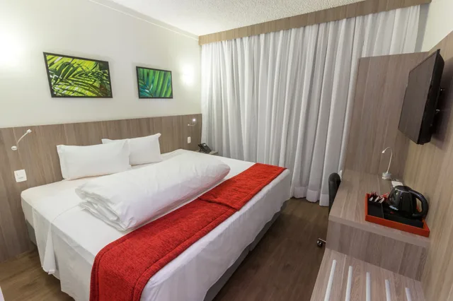 غرفة فاخرة بسرير كينج، Ramada by Wyndham Campinas Viracopos 3/8