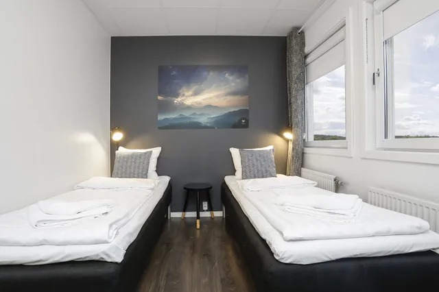 غرفة قياسية بسريرين منفصلين، First Hotel Vindeus 2/3