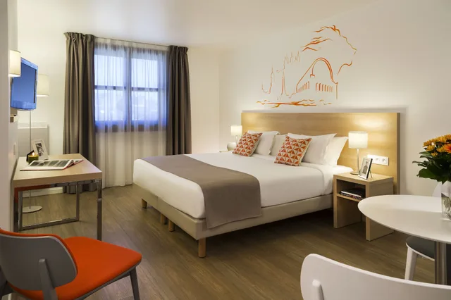استوديو بسرير مزدوج، Citadines Presqu Ile Lyon 1/4