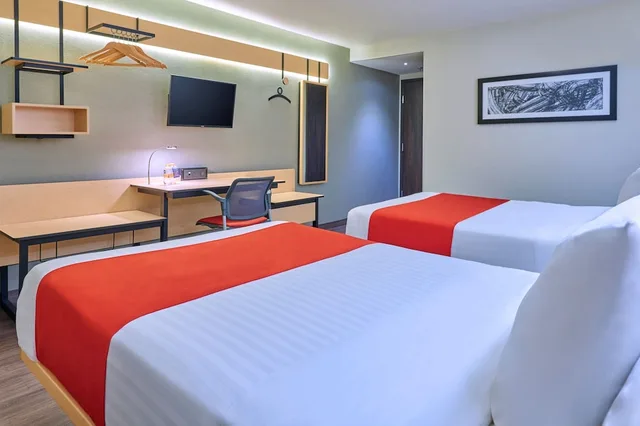 غرفة بسريرين مزدوجين، City Express by Marriott Hermosillo Expo 3/4