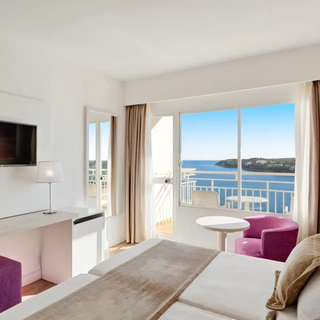 غرفة بسرير مزدوج بإطلالة على البحر، Bahia Principe Sunlight Coral Playa - Adults Only 4/7